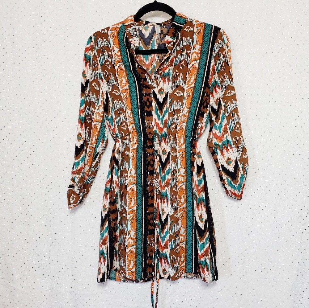 Boho Print Tunic / Dress *Auditions* Sz S*